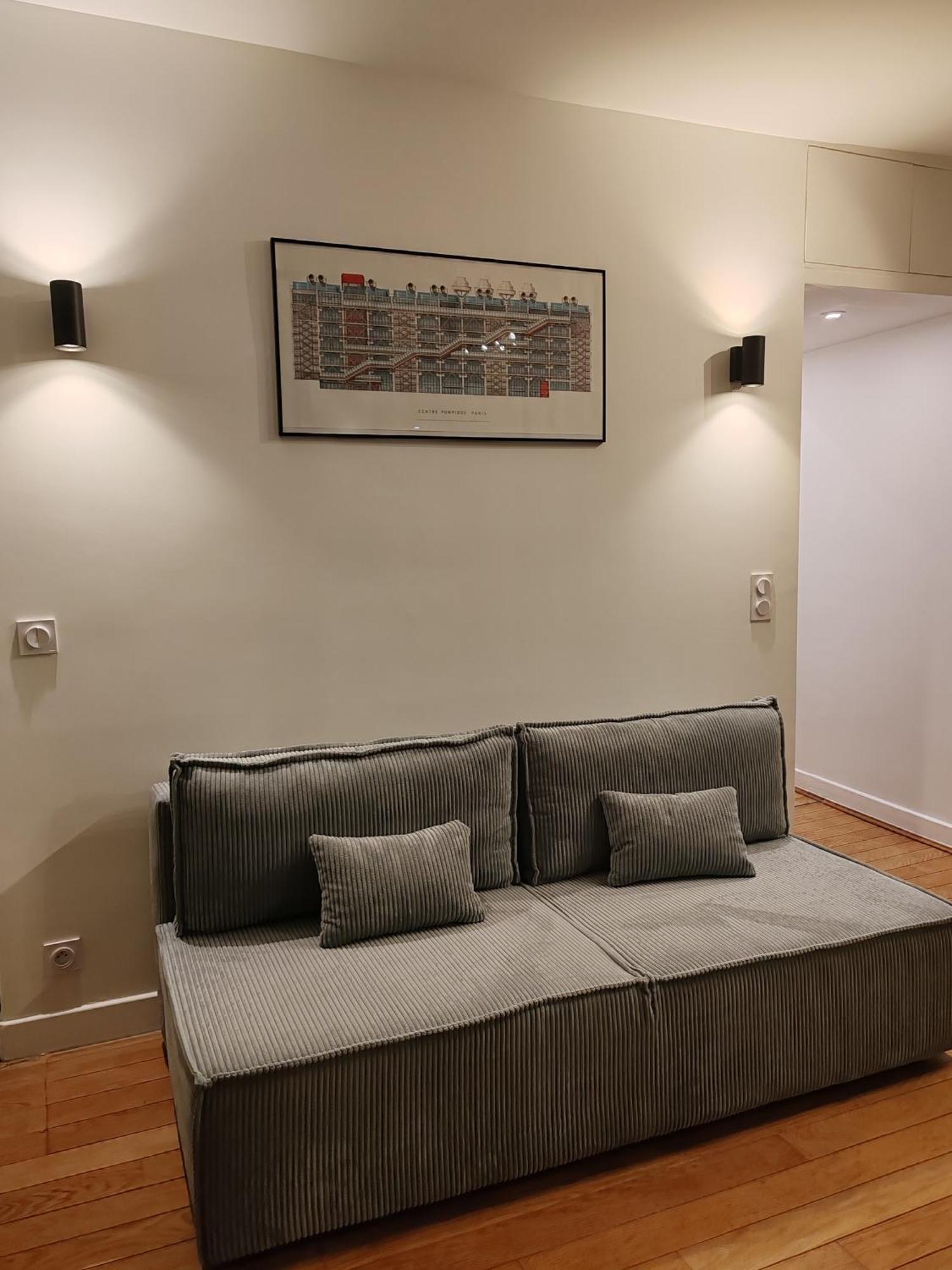 Studio Moderno Al Centro Di Parigi - Republique Buitenkant foto